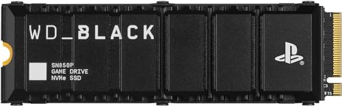 wd_black sn850p 4tb nvme ssd ps5 intern, optimierter heatsink, pcie gen4, bis 7300mb/s lesen