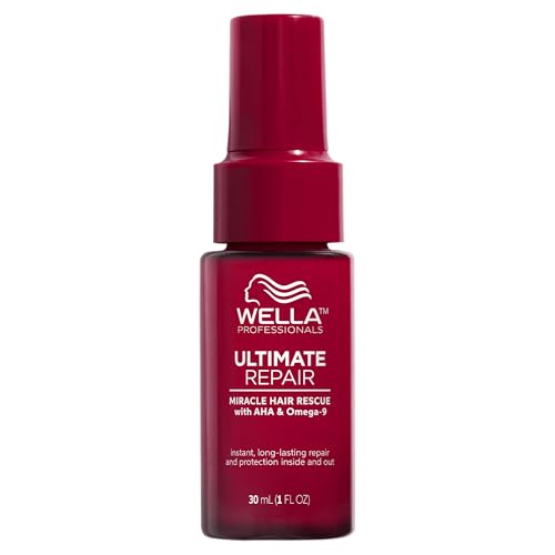 Wella Professionals Ultimate Repair Miracle Hair Rescue Serum 30 ml, reparierende 90 Sek. Haarkur, Anti Frizz, entwirrend