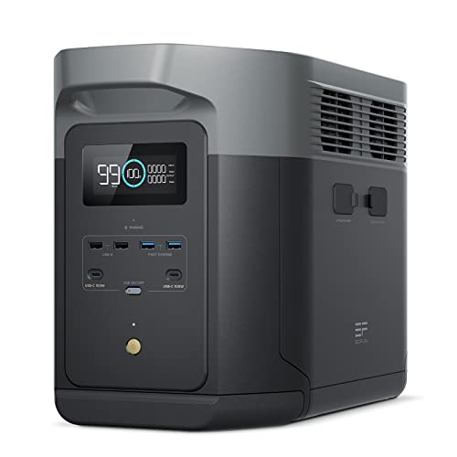 ecoflow delta 2 powerstation 1024wh liFePO 1800w 2400w x-boost solar ac-ladung