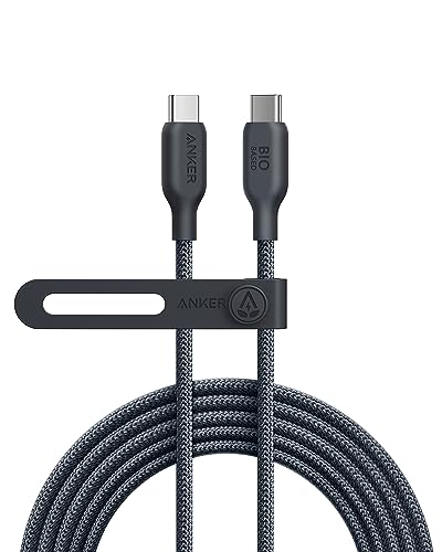 anker 240w usb-c schnellladekabel 3 meter bio strapazierfähig nachhaltig