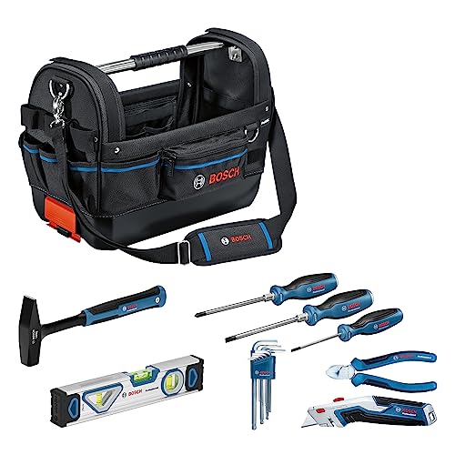 bosch professional werkzeugtasche gwt 20 mit handwerkzeug-set 124,99