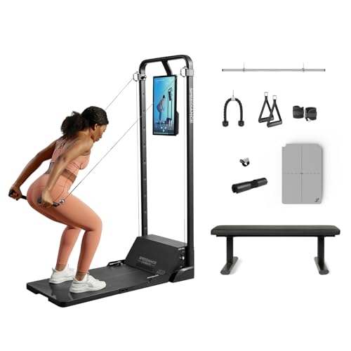 speediance smart home gym system, multifunktionale smith maschine, kabelmaschine für ganzkörpertraining