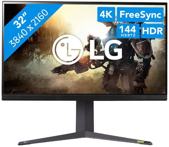 lg ultragear gaming monitor 32gr93u 31,5 zoll uhd für 377,50 euro