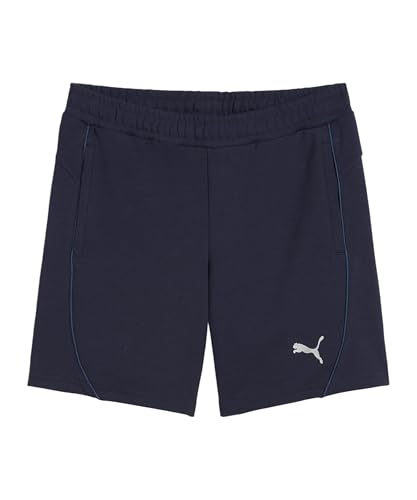 puma teamfinal casuals shorts navy-silver, modell 658541