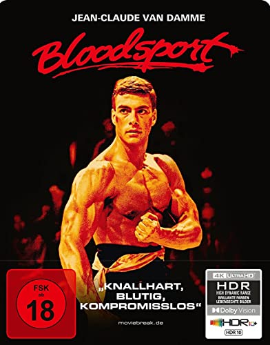 bloodsport - eine wahre geschichte, 2-disc limited steelbook, uhd-blu-ray + blu-ray