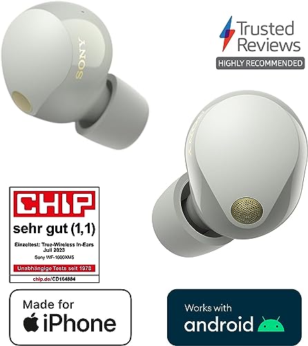 sony wf-1000xm5 kabellose kopfhörer mit noise cancelling und amazon prime