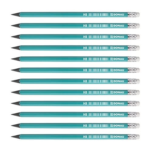 officer products synthetischer bleistift hb grün mit radiergummi 12 stück