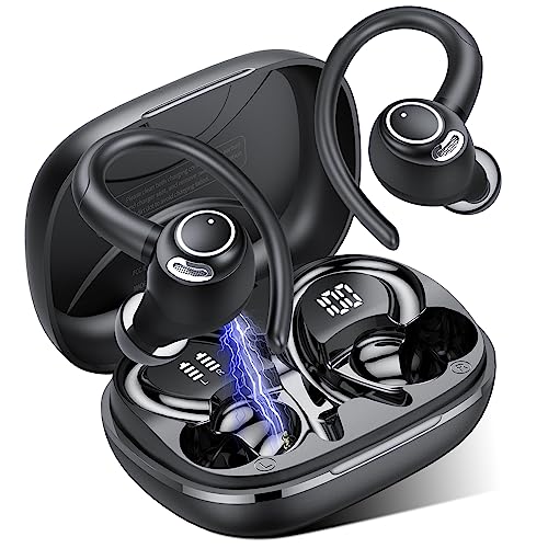 Produktbild: jesebang bluetooth kopfhörer in-ear kabellos 5.3 hd mic 40 stunden spielzeit ip7 wasserdicht