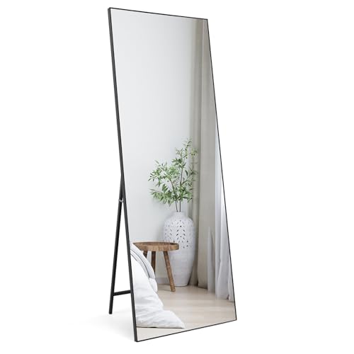 horlimer standspiegel 165 x 60 cm, wand- und stehspiegel für schlafzimmer, flur, wohnzimmer