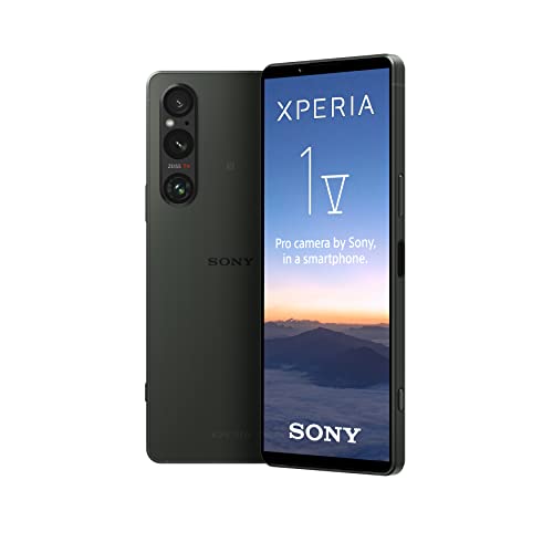 sony xperia 1 v smartphone 6.5 zoll 4k hdr oled triple kamera android 14 khaki green