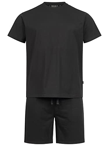 Indicode Herren Shorts & Shirt Set aus Baumwollmischung | Sweatshorts & T-Shirt