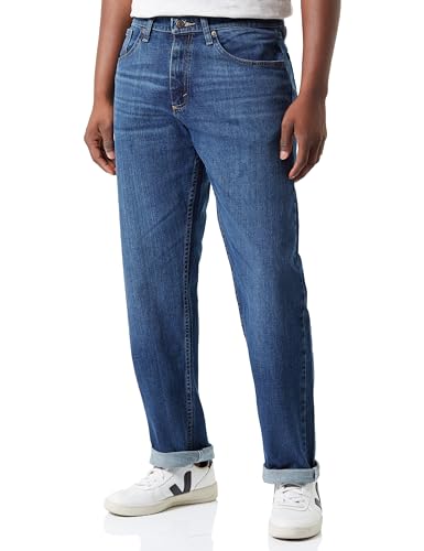 wrangler relaxed fit jeans für männer, bequemer schnitt, klassische jeans