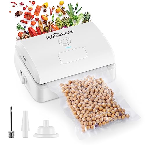 vakuumiergerät mini, homekane handvakuumierer wiederaufladbar, 5 in 1 lebensmittelversiegeler