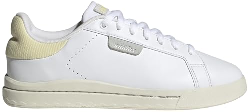 adidas damen schuhe court silk, ftwr white/almost yellow, größe 36 2/3 eu