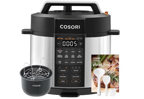 cosori multikocher 9-in-1 mit 14 funktionen für 89,99 euro (statt 110 euro)