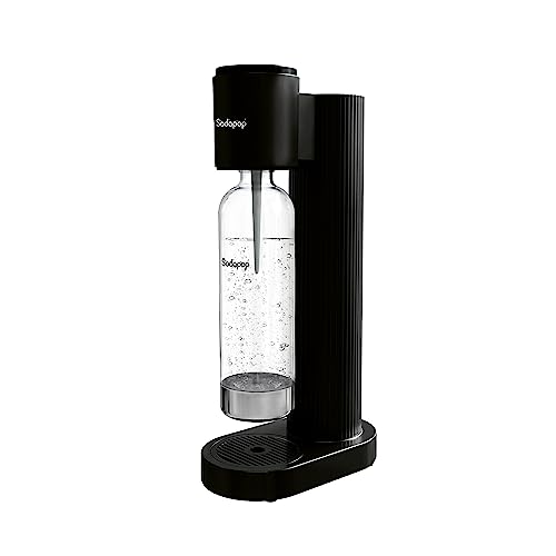 sodapop wassersprudler cooper schwarz mit 1x pet-flasche