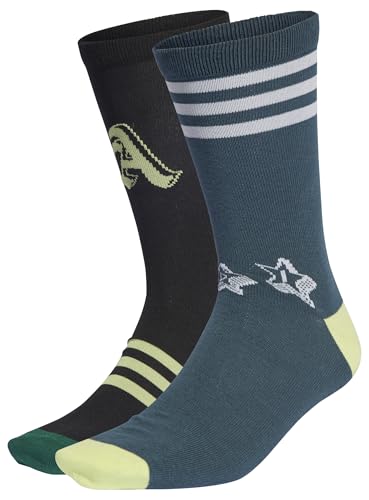 adidas logo brand love socken unisex-XS 3 paare collegiate green schwarz blau