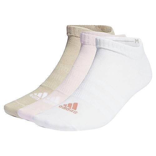 adidas socken 3er pack t spw low clear pink/white/wonder beige XXL