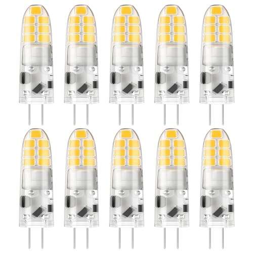 diCUNO G4 LED 2W neutralweiß 4000K 200LM 12V AC/DC 10er Pack, kein flackern