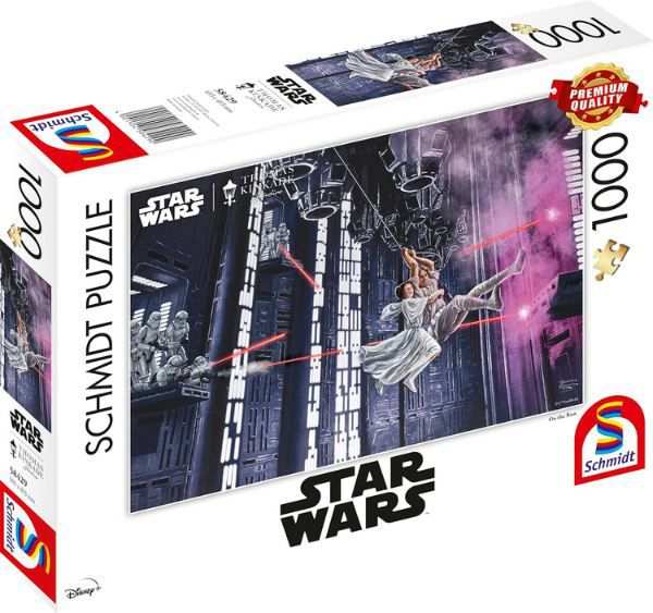 schmidt spiele puzzle star wars on the run - 4,40 (statt 8)
