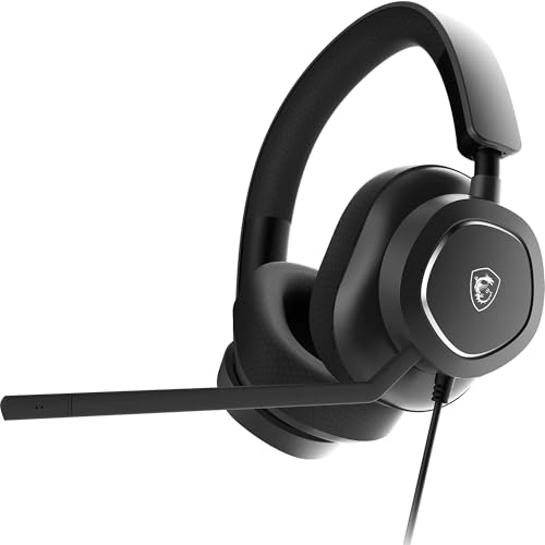 Produktbild: msi maestro 300 gaming headset 40mm treiber usb-c stereo abnehmbares mikrofon