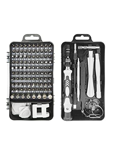 feinmechaniker werkzeug set mini schraubenzieher 115 in 1 für handy, pc, laptop, ps5, xbox