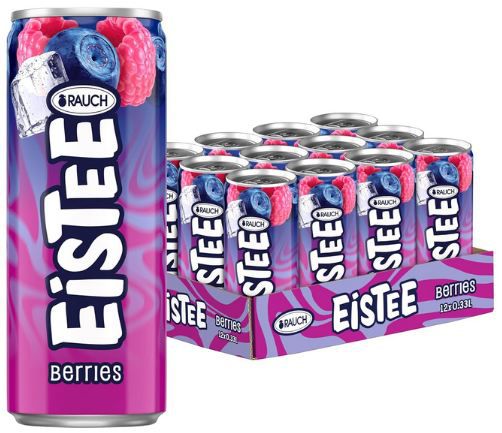 Produktbild: rauch eistee berries 12er pack 330ml dosen für 7,77 euro statt 11 euro