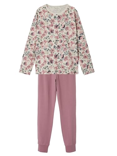 name it girl langarm nachtwäsche-set für kinder