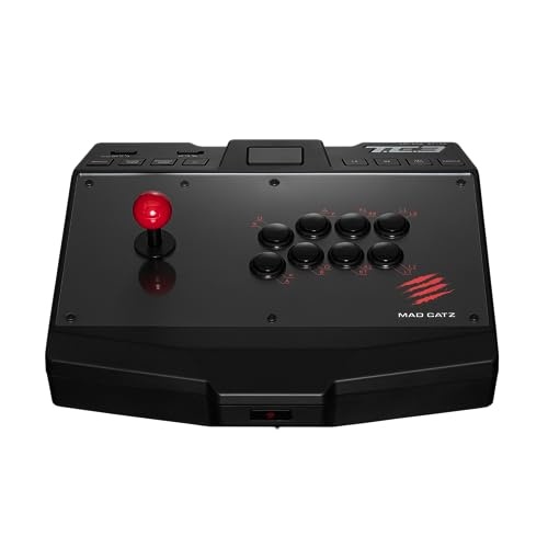 Produktbild: mad catz te3 arcade stick pc ps5 xbox switch sanwa buttons modding usb-c lap-sitting