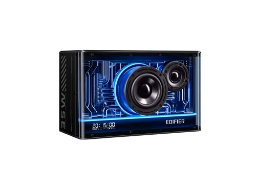 edifier qd35 bluetooth lautsprecher mit hi-res, rgb, 35w gaN-lader