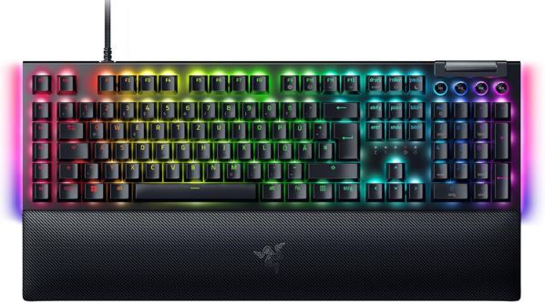 razer blackwidow v4 mechanische gaming-tastatur green switch für 129,99