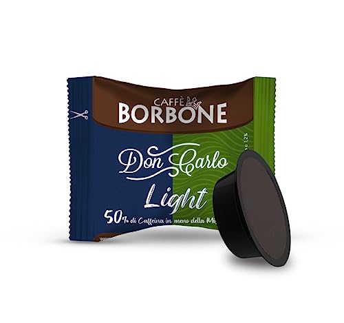 caff borbone don carlo kaffee 100 kapseln 50% weniger koffein kompatibel lavazza a modo mio