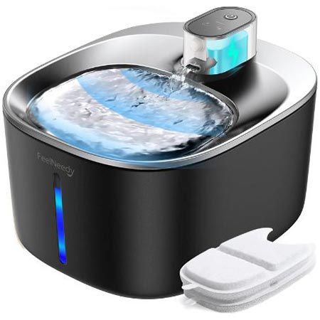 katzen-trinkbrunnen feelneedy 4l mit sensor, automatisch, günstig 34,99