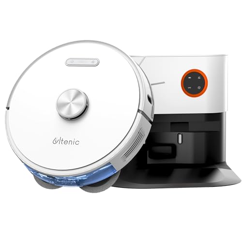 ultenic t10 pro saugroboter mit wischfunktion, 4000 pa, lidar, app, alexa, tierhaare