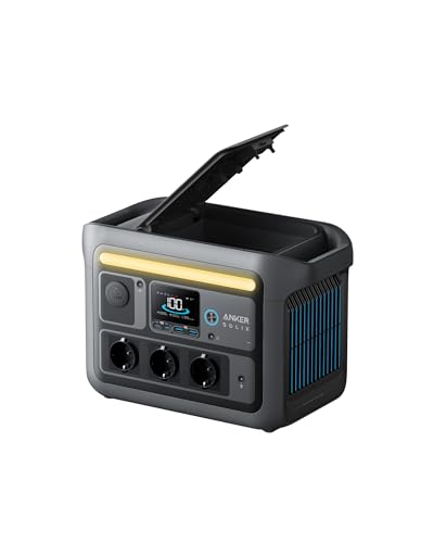 Anker solix c800 tragbare powerstation 1200W solargenerator 768Wh für camping reisen