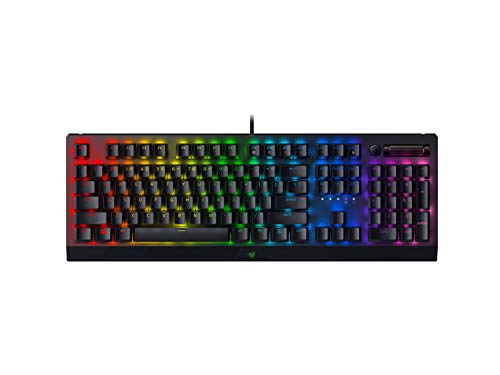 Produktbild: razer blackwidow v4 x gaming-tastatur mit mechanischen green switches, rgb, qwertz de
