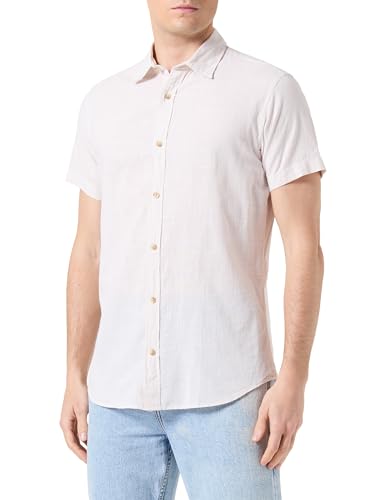 jack&jones herren shirt jjstructure ss hemd crockery größe m