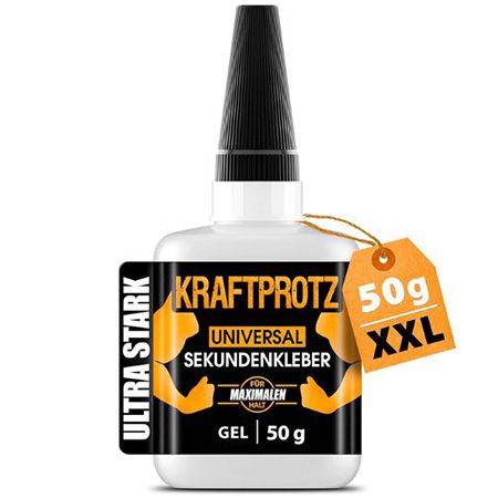 kraftprotz sekundenkleber gel extra stark 50g 5,64 statt 10