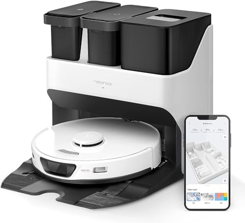 Produktbild: roborock S7 Max Ultra saug- und wischroboter, app- und sprachsteuerung, weiß