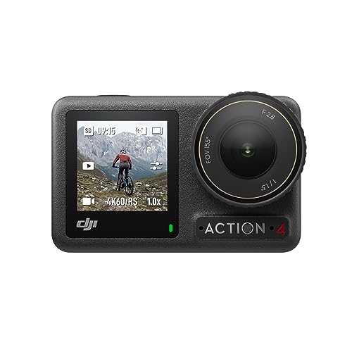 dji osmo action 4 - 4k 120fps wasserdichte actionkamera mit 1/1,3" sensor