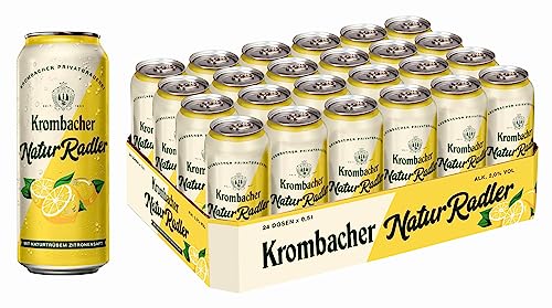 krombacher naturradler 0,5l dose 24er tray alkoholfrei Radler Bier