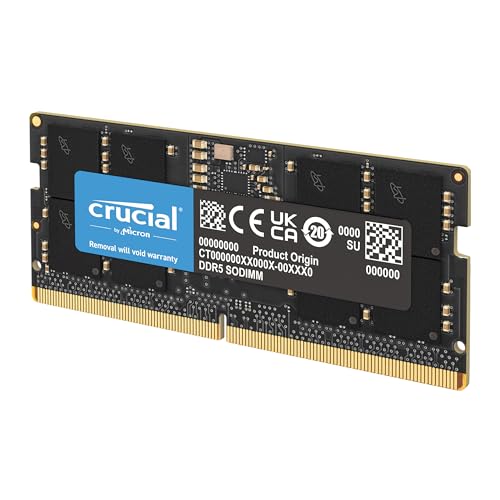 crucial ddr5 ram 8gb 5600mhz sodimm arbeitsspeicher laptop mini pc cl46 - ct8g56c46s5
