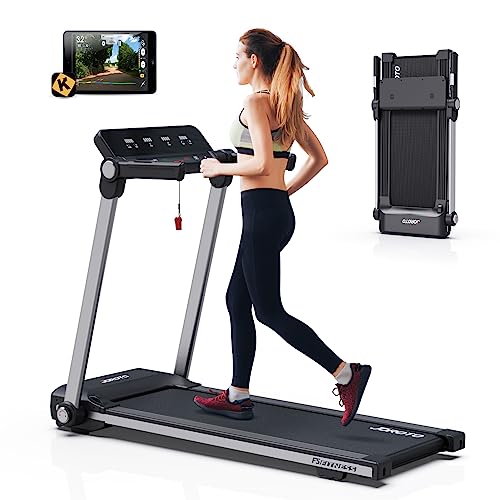 joroto laufband klappbar für zuhause, app-funktion, 14 km/h, 9 programme, max. 120 kg