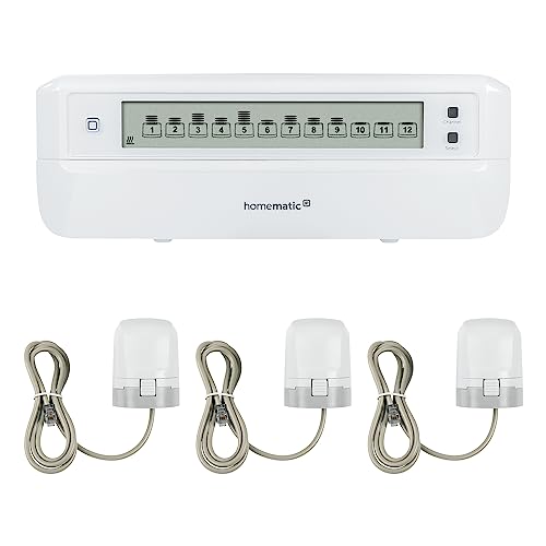 homematic ip fußbodenheizungscontroller 12-fach motorisch digitale steuerung, 153621A0