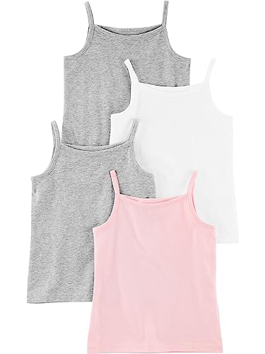 Mädchen Tank Tops 4er Pack Simple Joys by Carter's Grau Rosa Weiß 80