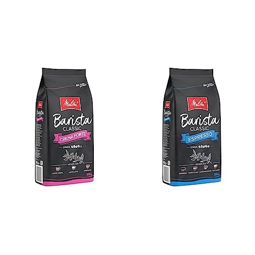 Melitta Barista Classic Crema Forte 1kg & Espresso 1kg - Ganze Kaffeebohnen