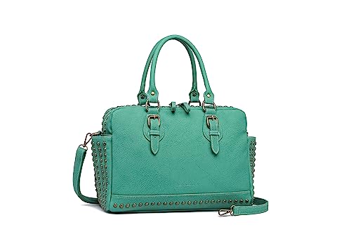 collezione alessandro handtasche boho, strukturiertes material, 34x24x12 cm
