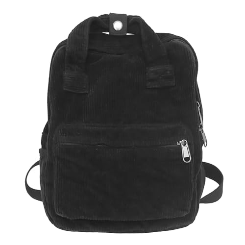 Produktbild: dwdc mini-rucksack für frauen, cord-rucksack, leichte tasche, 5 farben verfügbar
