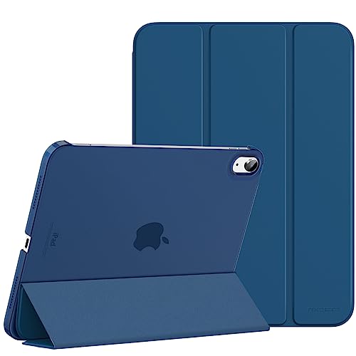moko hülle für ipad 11 zoll 2025 und ipad 10,9 zoll 2022, stand schutzhülle dunkelblau