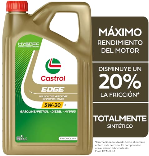 castrol edge 5w-30 ll motoröl 5l longlife öl gold